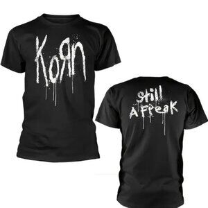 NWT KORN STILL A FREAK ART PRINT T SHIRT SZ XL AND XXL